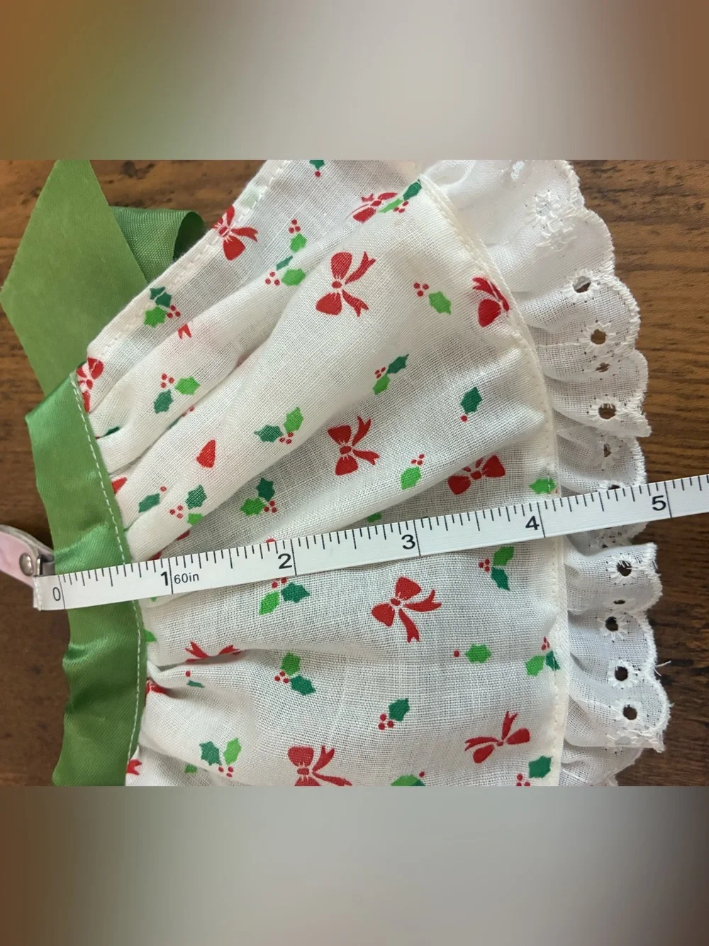 Vintage Handmade Doll Apron